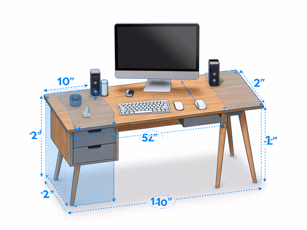 desk_measurement_diagram_showing_clearance_zones