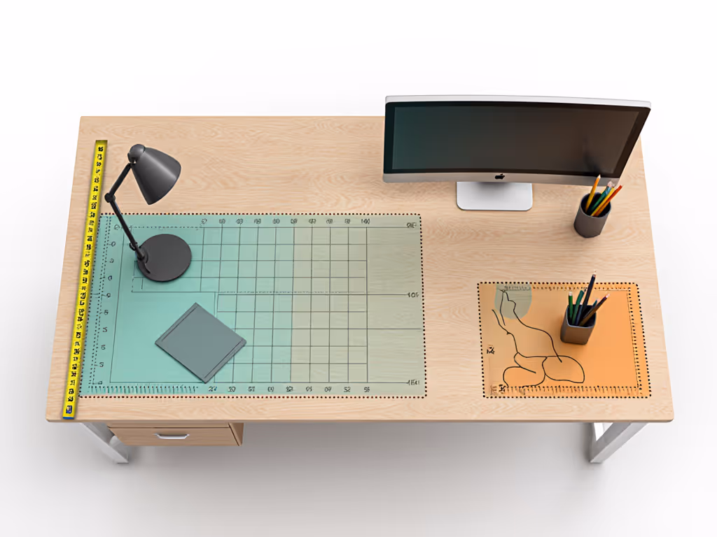 visual_checklist_showing_desk_measurements_with_marked_safe_zones_for_accessories