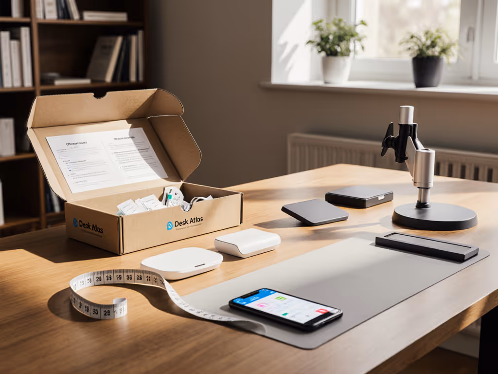 Desk Accessory Subscriptions: Fit-Verified Workspace Boxes