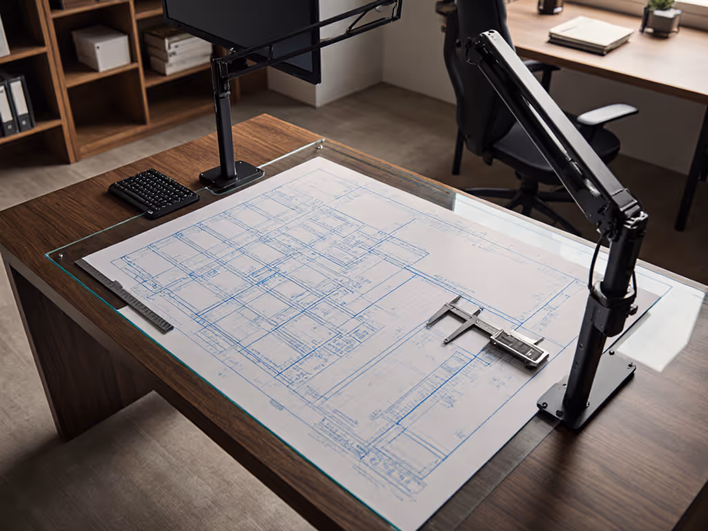 Developer Desk Accessory Blueprint: No More Fit Guesswork