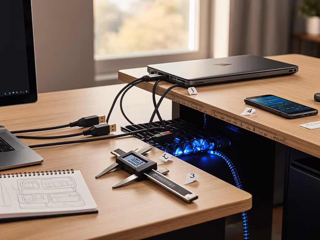 Cord Cable Organizer Comparison: Real Desk Fit Data Tested