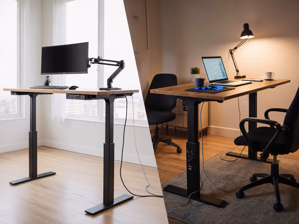 Premium vs Budget Standing Desks: Value Where It Counts