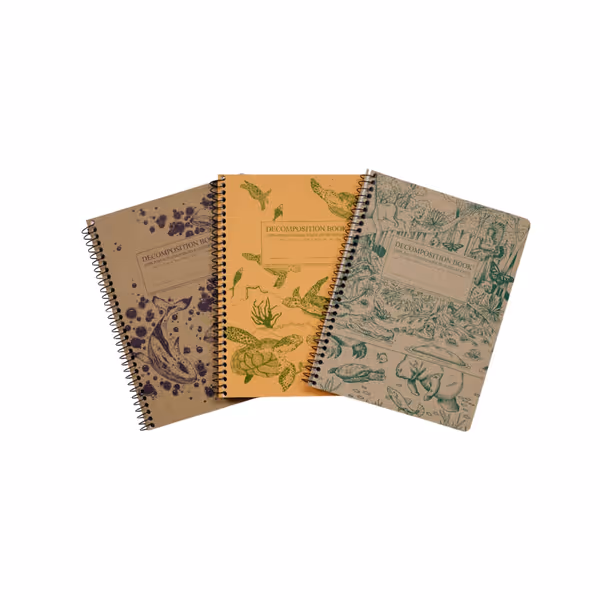 Decomposition Coastal Harmony Notebook 3-Pack