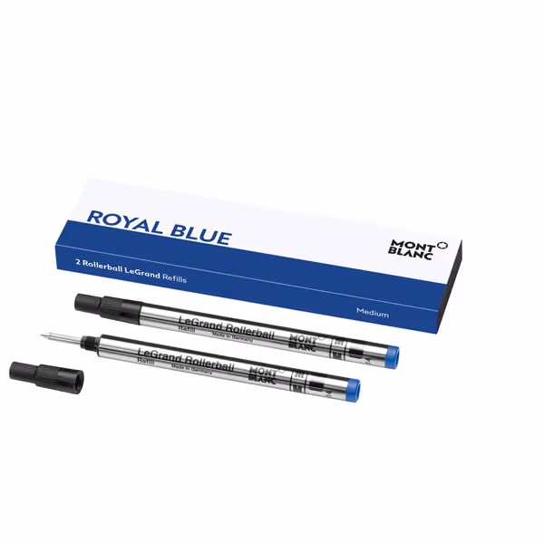 MONTBLANC Rollerball LeGrand Refills (M) Royal Blue