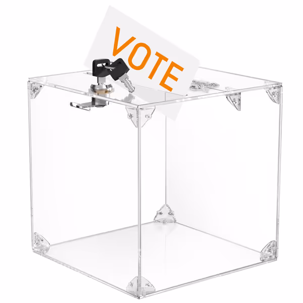 MaxGear Acrylic Donation Box