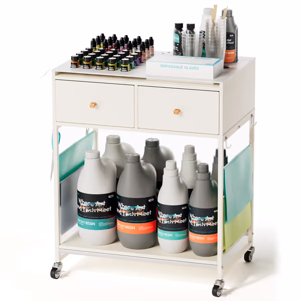 Resiners Resin Mold Storage Cart